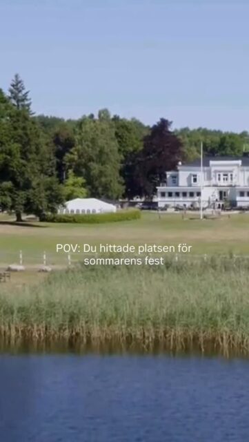 Säsongen för långa sommarkvällar är här ✨

Vårt festtält är på plats och redo att göra festdrömmar till verklighet, födelsedagar, bröllop eller företagsevent. Du bestämmer!